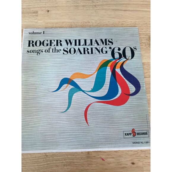 Roger Williams Songs Of The Soaring 60s Vinyl Record KL 1251 Vintage Album - Picture 1 of 4